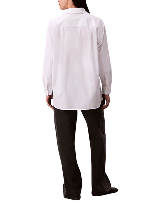 Camicia in cotone popeline Calvin Klein Jeans | LV047C143GYAA